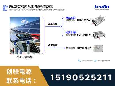 张家港-光伏跟踪转向系统-电源解决方案